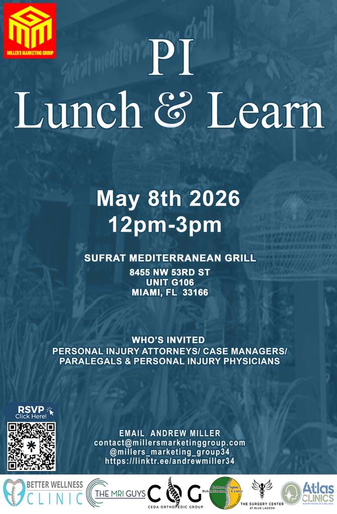Flyer for the May 8, 2026 PI Lunch and Learn